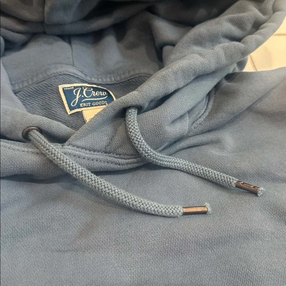 J crew Men’s Blue Hoodie Small